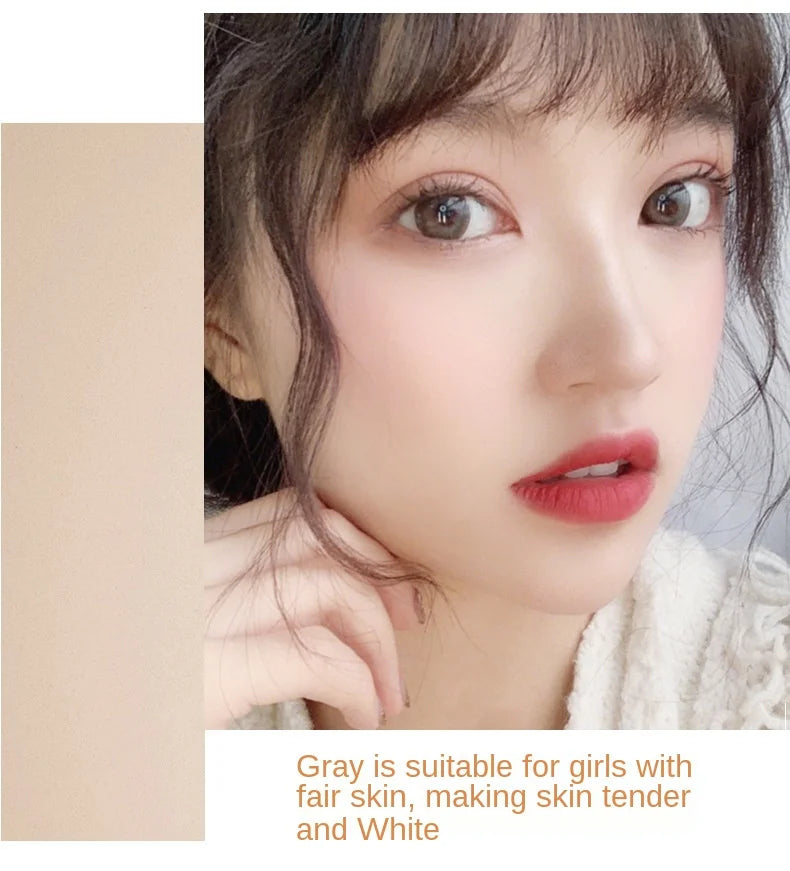2 Colors Makeup Loose Powder Transparent Finishing Powder Waterproof Cosmetic Puff For Face Finish Setting With Puff