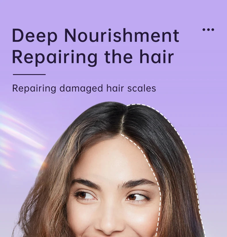 PURC Leave-In Conditioner Hair Spray Smoothing Straightening Shiny Repair Damaged Frizz Hair Treatment Hair Care