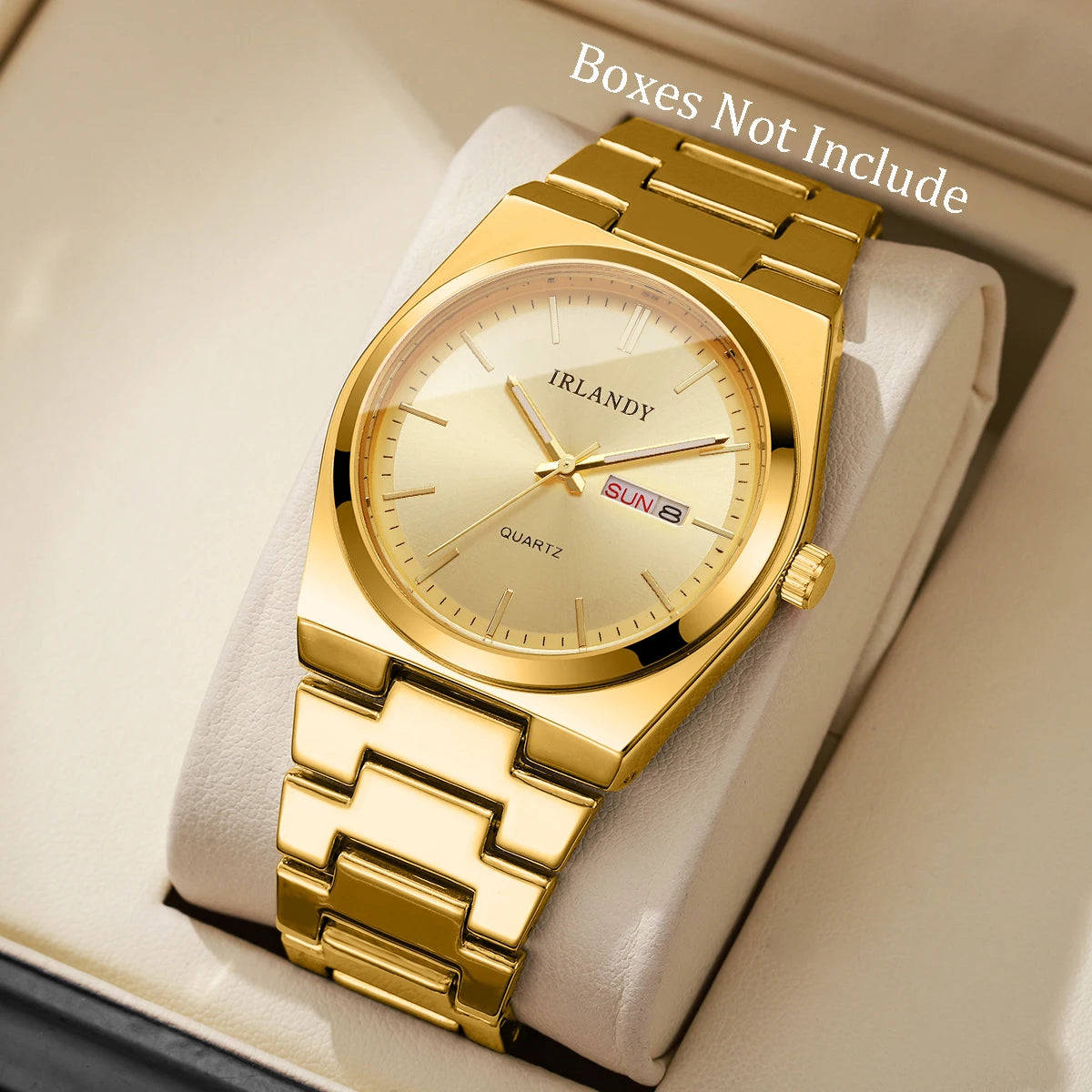 Luxury Men Business Watches Calendar Quartz Wristwatches For Mens Clock Reloj Hombre(Without Box)