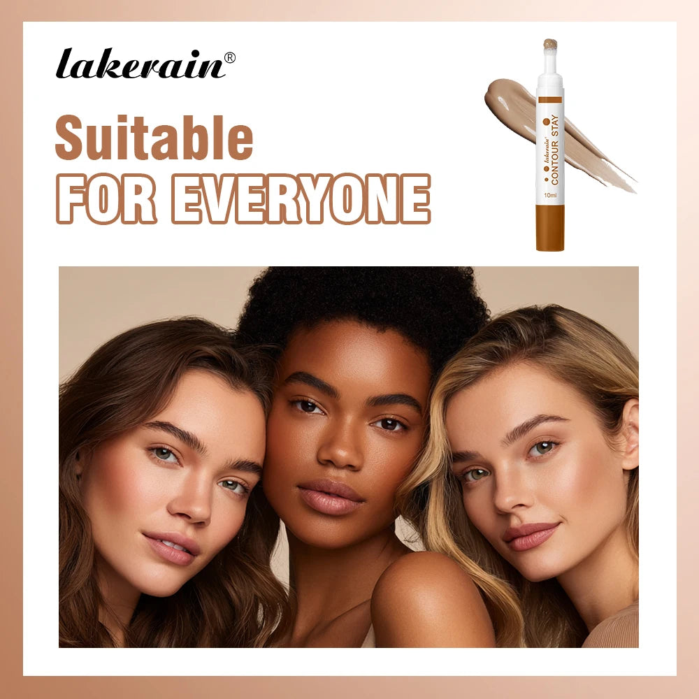 Liquid Contour STAY Long Wear Bronzer Cream Contour Makeup Long Lasting Nourishing Hydrating Face Contour 6 Colors