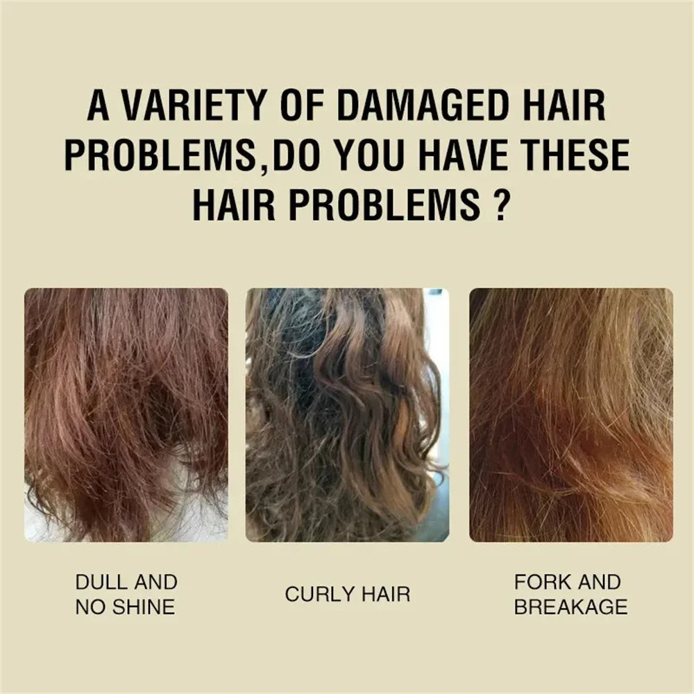 Magical Keratin Hair Mask 5 Seconds Repair Damaged Frizzy Hair Soft Smooth Shiny Nutrition Deep Moisturize Nourishing Hair Care