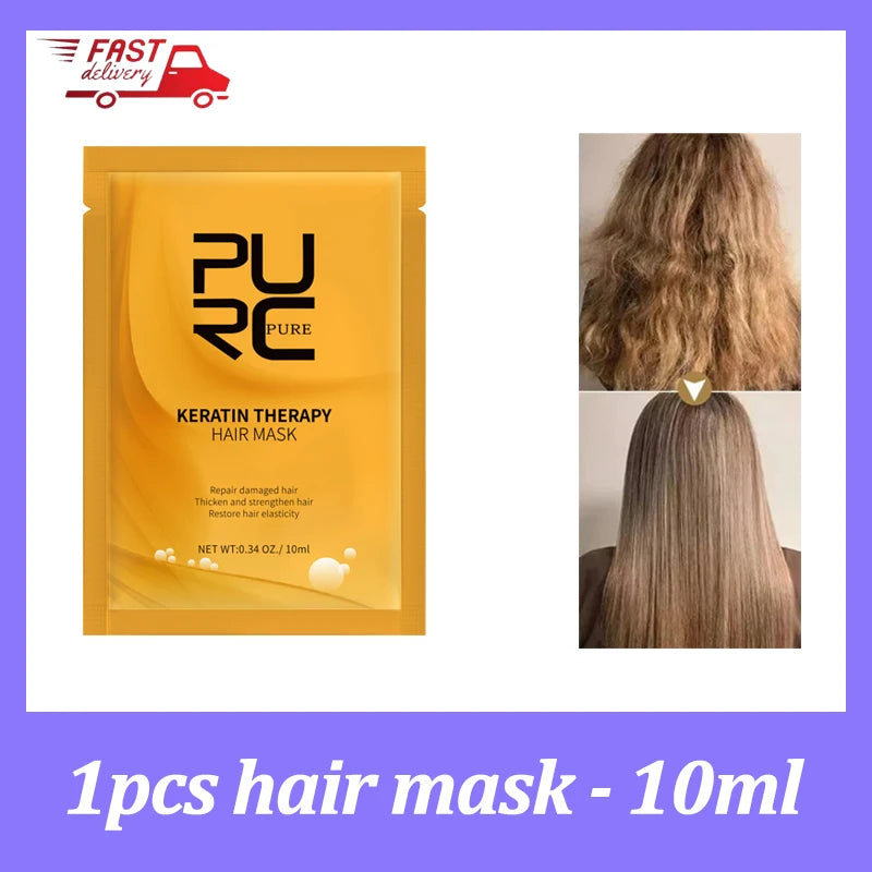 Magical Keratin Hair Mask 5 Seconds Repairing Damaged Frizzy Hairs Soft Smoothing Shiny Deep Nourishing Straightening Hair Care