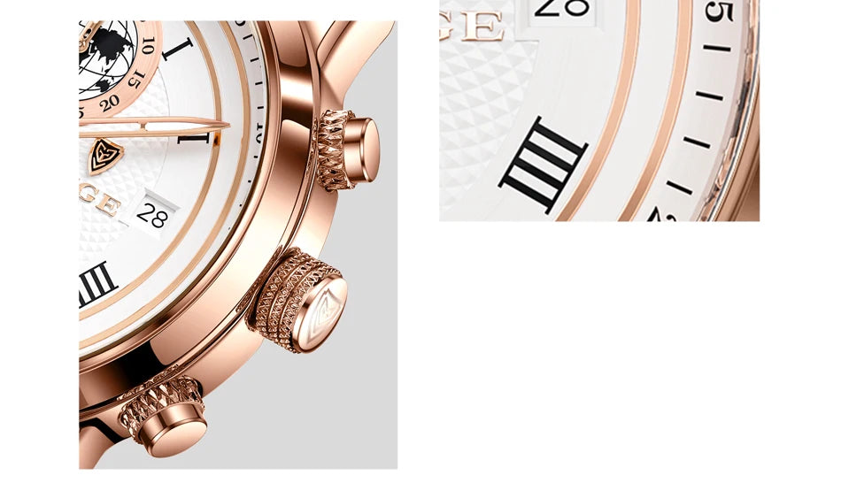 LIGE Top Brand Luxury Watch for Men Business Casual Men's Watches Wristwatch Man Quartz Chronograph Waterproof Watches Clock New