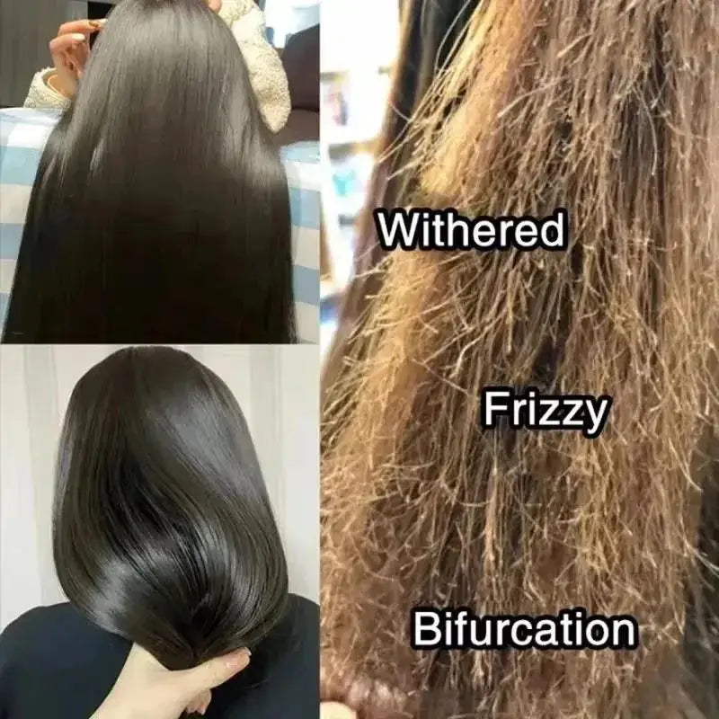Keratin Hair Mask Magical 5 Second Frizzy Soft Smooth Repair Damage Hyaluronic Acid Conditioner Shiny Deep Moisturize Hair Care