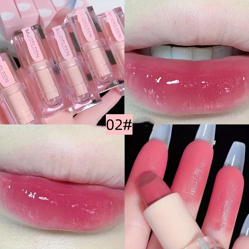 Hydrating Moisturizing Lipstick: Anti-Crack Formula with Brightening Color Long-Lasting Waterproof Wear for Smooth Luscious Lips