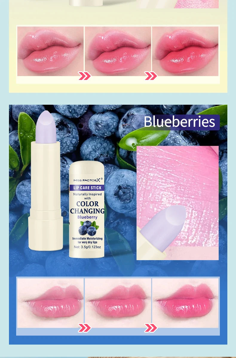 4-pack moisturizing and color changing lipstick - moisturizing lips, natural luster, and hue suitable for all skin tones