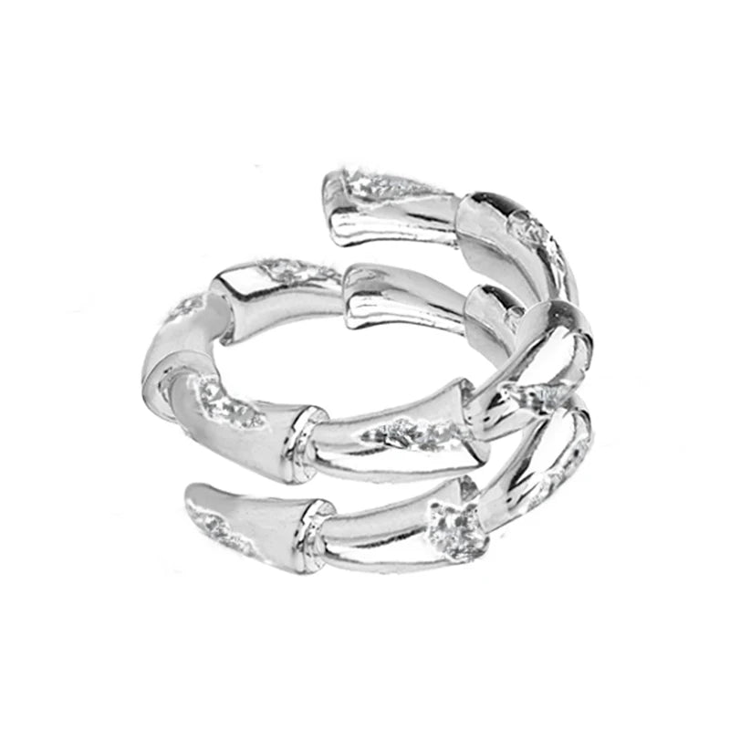 MASW Hip Hop Punk Style Finger Ring For Women Female Gifts Original Design Fashion Jewelry High Quality Metal Ring Hot Sale