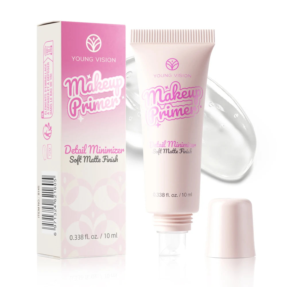 Pore-Blurring Makeup Primer Lightweight, Oil-Control Pre-Makeup Base Long-Lasting, Hydrating, and Smoothing Primer for Invisible