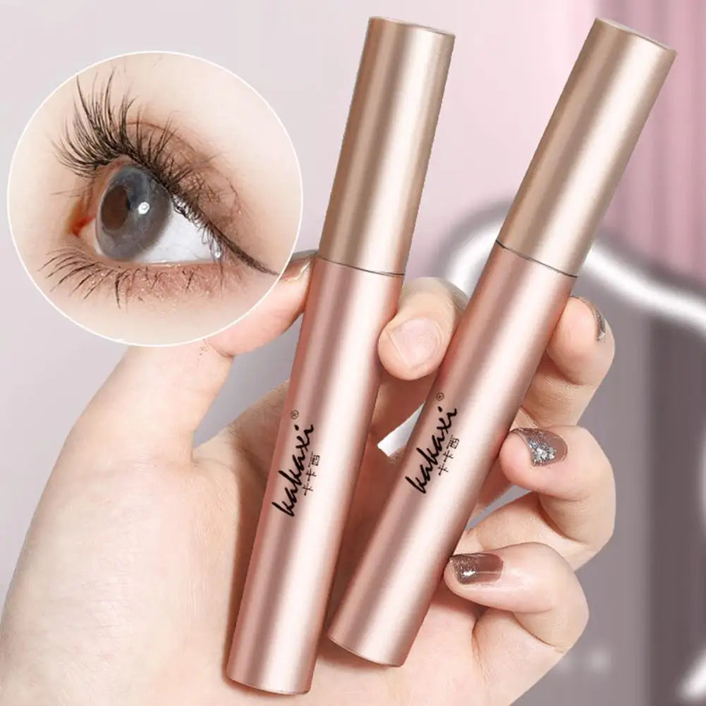 EyeLashes Mascara Waterproof Silk Fiber Mascara Black Long Curling Eyelash Extensions Non-clumping Eyes Makeup Cosmetics