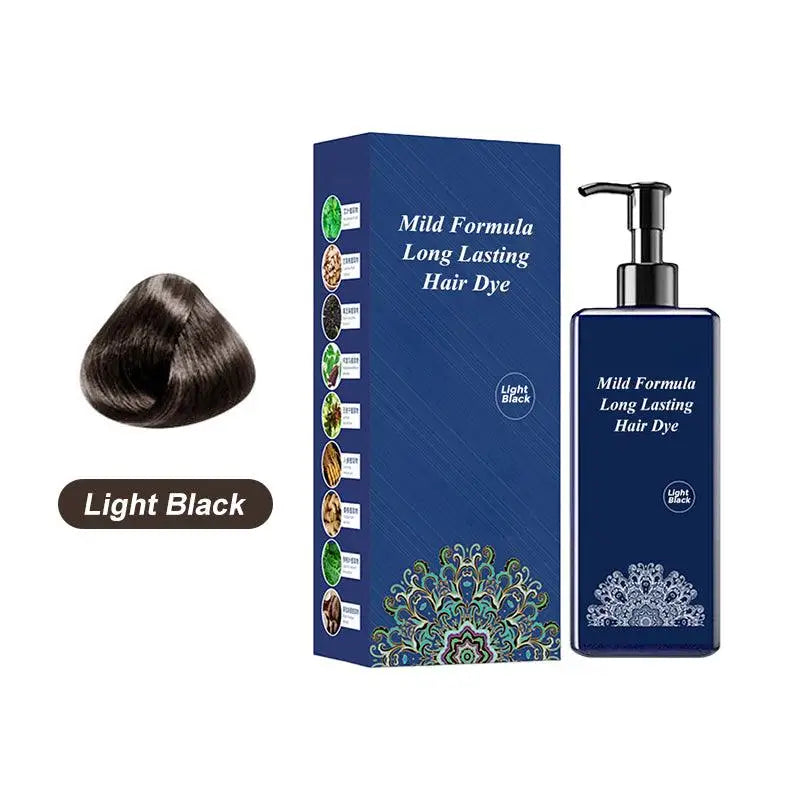 210ml Plant-Based Hair Coloring Cream - Mild Formula Long Lasting