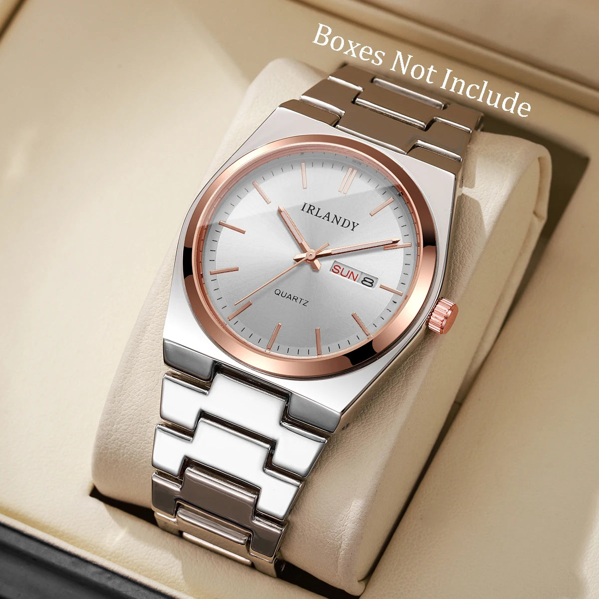 Luxury Men Business Watches Calendar Quartz Wristwatches For Mens Clock Reloj Hombre(Without Box)