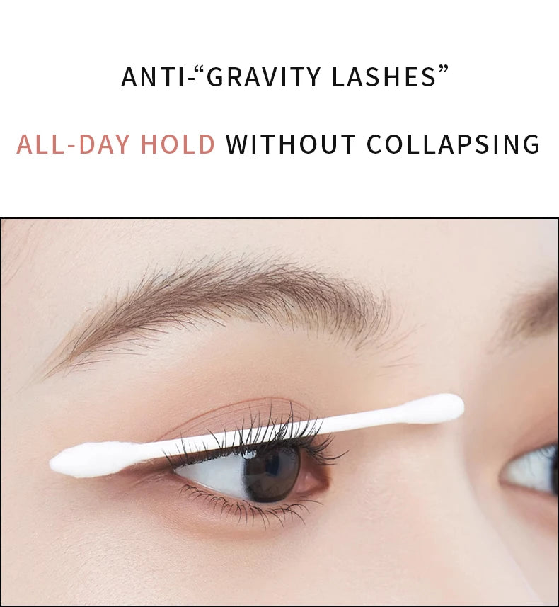 MACKANDY Black Mascara Makeup Volumizing&Lengthening Mascara, Thickening Washable Longwear Smudge Resistant Make Up Cruelty Free