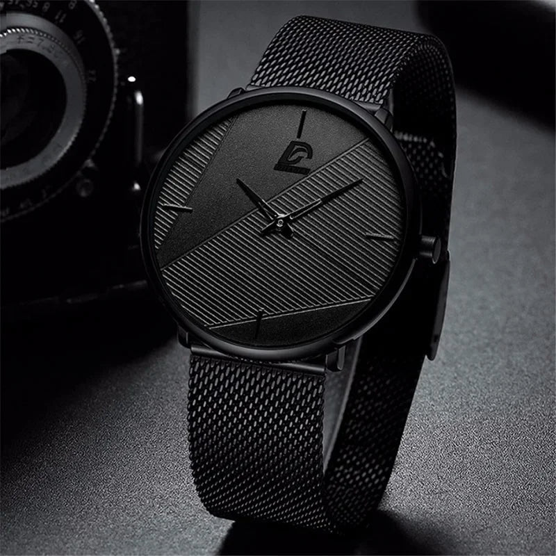reloj hombre Watches Mens 2025 Minimalist Men's Fashion Ultra-thin Watch Simple Men Business Quartz Wristwatch relogio masculino