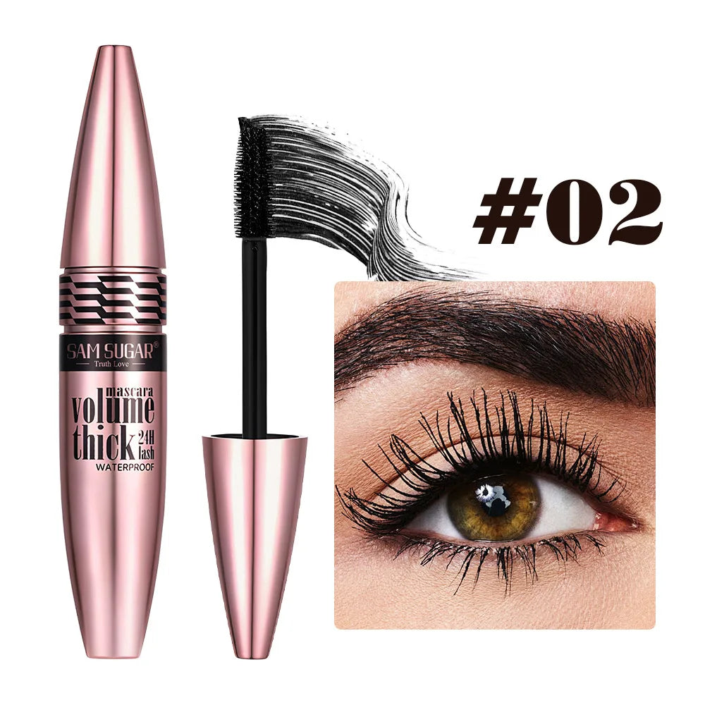Waterproof Colorful Mascara For Women Long Lasting Volumizing Non Clumping Smudge Proof Curling Eyelash Enhancer Beauty Cosmetic
