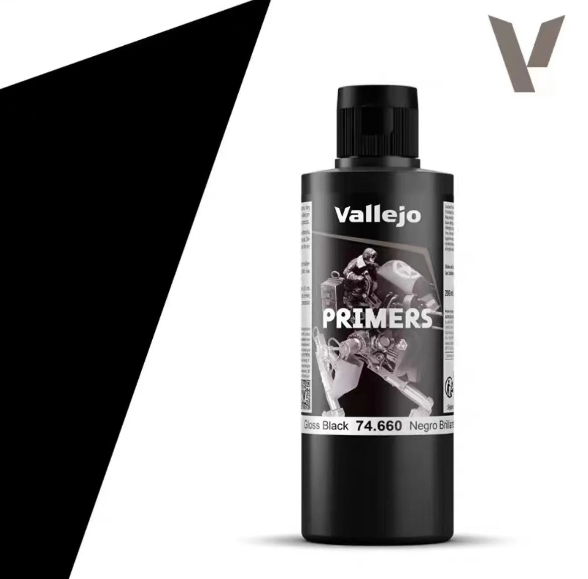 Primer Spain AV Vallejo Water-based Paint spray Hand painted Model Primer Black White Ash Water Filled Soil 70600-73602