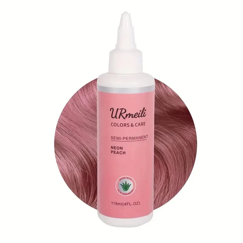 Natural Hair Color Cream Semi-permanent Hair Dye Product Halloween Lasting Barber Salon Household Herbal Hair Dey Cream for wig