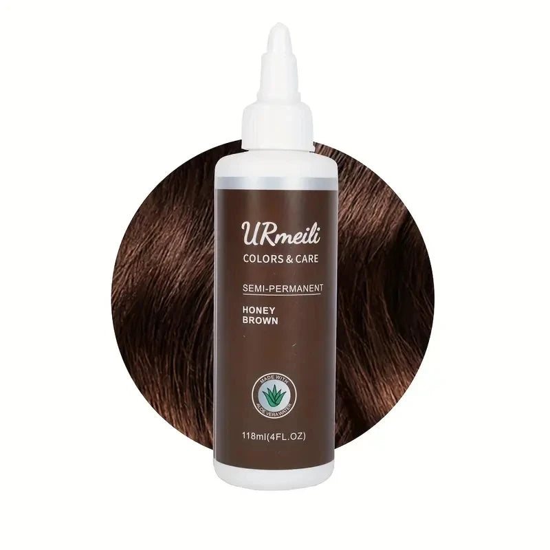 Natural Hair Color Cream Semi-permanent Hair Dye Product Halloween Lasting Barber Salon Household Herbal Hair Dey Cream for wig