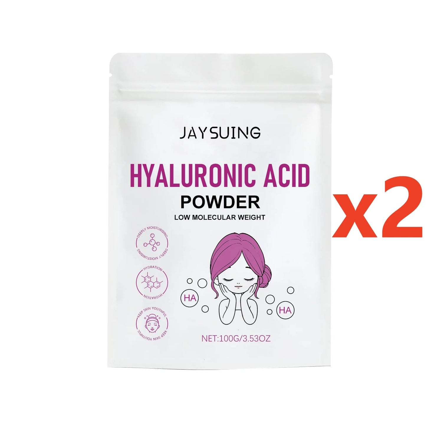 Hyaluronic Acid Face Mask Hydrating Glow Controlling Oil Smooth Skin Repair Pore Tightening Lifting Deep Cleansing Clay Mud Mask
