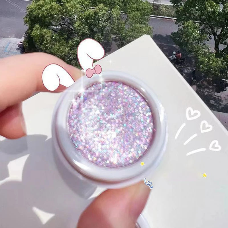 High Quality Matte Eyeshadow Palette Pearlescent Sequins Blush Eyeshadow Highlighter For Women