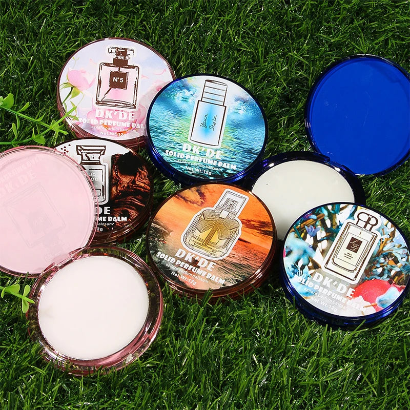Solid Perfume Luxury Brand Men And Women Light Fragrance Long-lasting Fragrance Floral Fruity Cologne Charm Convenient Body Balm