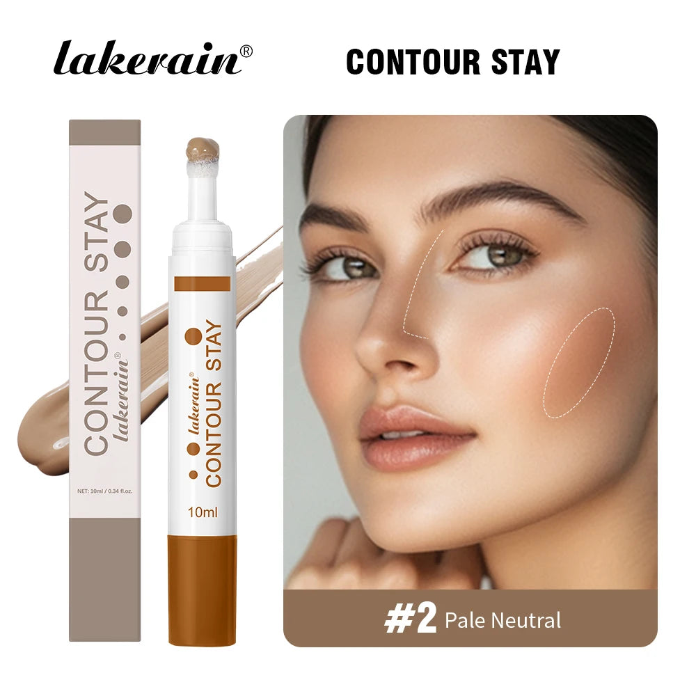 Liquid Contour STAY Long Wear Bronzer Cream Contour Makeup Long Lasting Nourishing Hydrating Face Contour 6 Colors