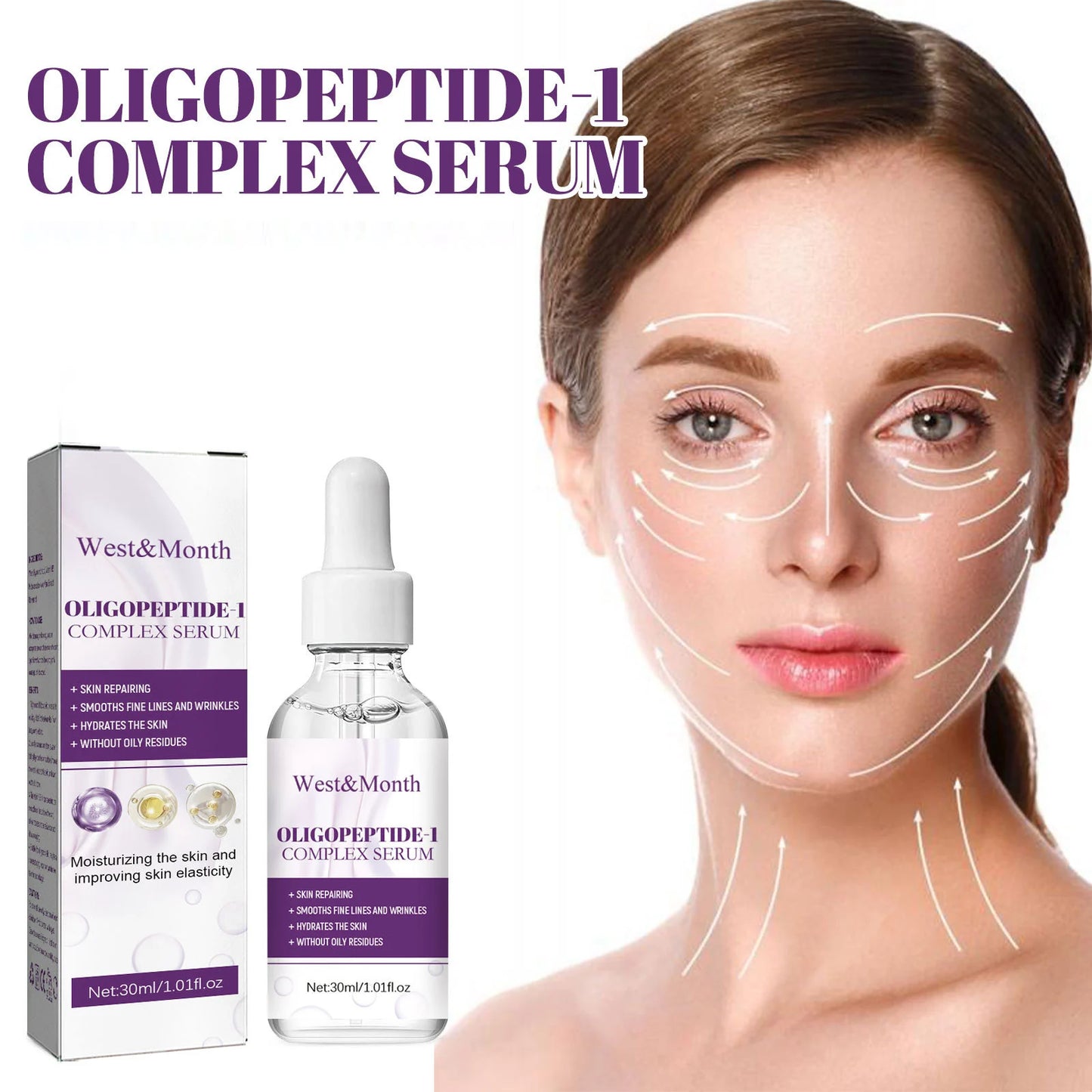 Remove Wrinkles Face Serum Anti Aging Firming Lifting Moisturizing Fade Fine Lines Whitening Smoothing Brightening Face Essence