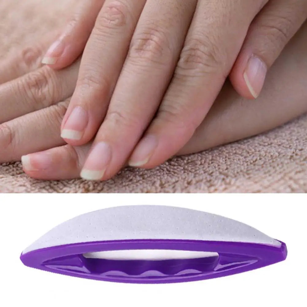 Nail Art Tools Good Professional Manicure Pedicure Polishing Brush Nailcare Waxing Brush Add Shine for Polishing