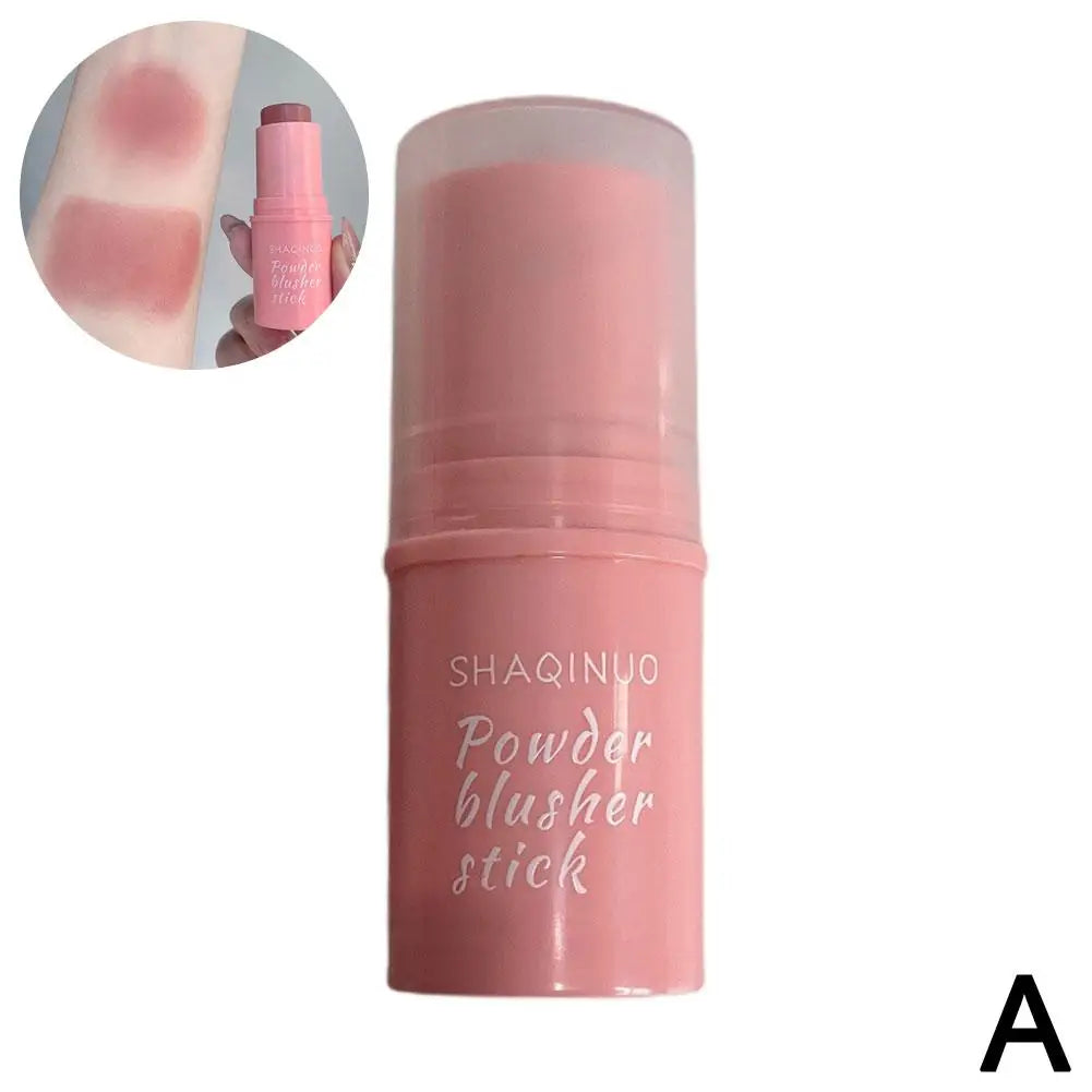 Blush Stick Creamy Cheek Color for Natural Plumpness Hydrating Swell Tone Blusher for Fair Skin Easy-Blend Makeup Stick
