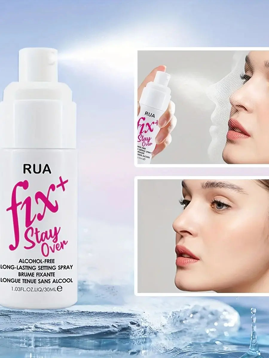 Setting spray Lasting setting Oil control waterproof and sweat free moisturizing quick setting