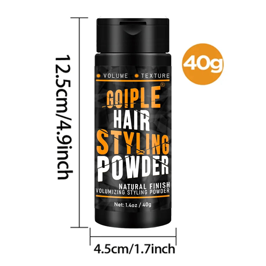 GOIPLE Hair Styling Powder Increase Volume Capturing Modeling Hairstyles Long-Lasting Texture Powders Spray Unisex