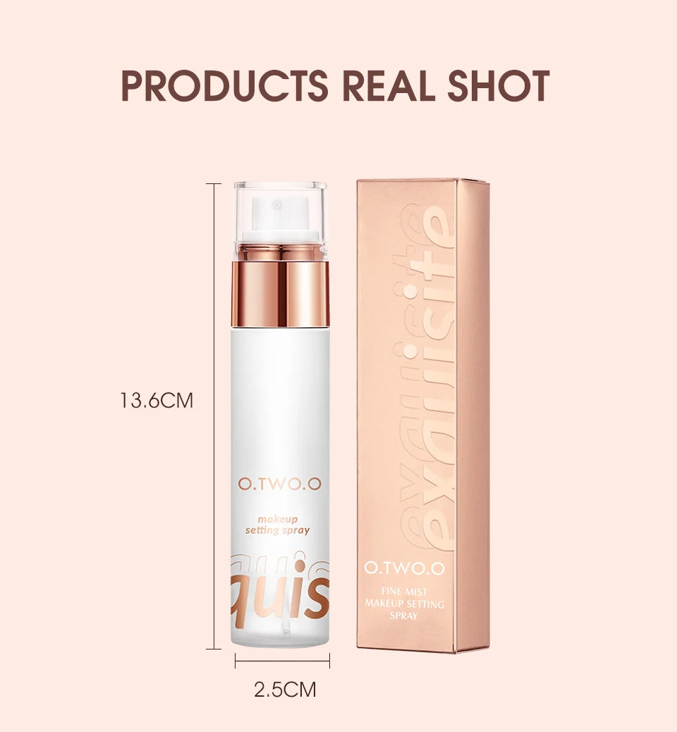 O.TWO.O Setting Spray For Makeup Moisturizing Lasting Makeup Finishing Spray Instant Film Formation Make up Lock Spray