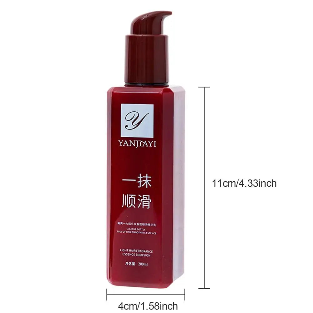 200ml Smoothing Hair Conditioner Hair Leave-in Conditioner Wash-free Film Frizz Hair Conditioner Care Anti Frizz-improving Y8R4