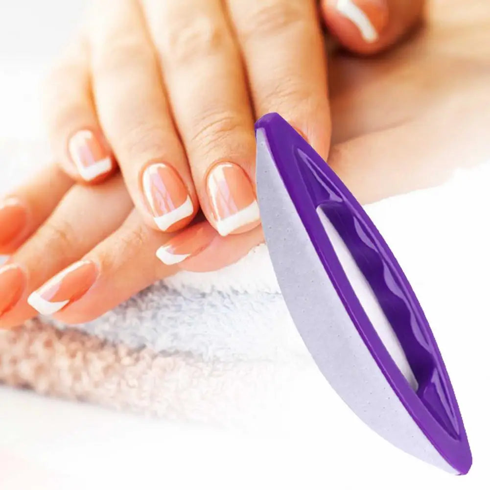Nail Art Tools Good Professional Manicure Pedicure Polishing Brush Nailcare Waxing Brush Add Shine for Polishing