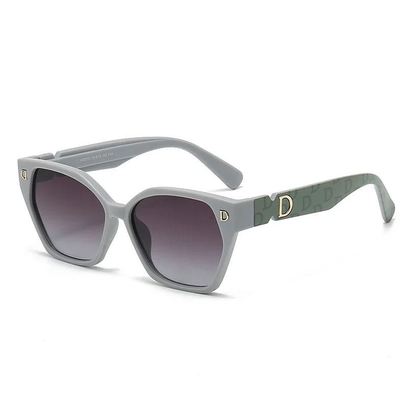 New Fashion Luxury Brand Sunglasses For Men Stylish Cateye Glamour Sun Glasses Trendy Shades Glamour Eyewear
