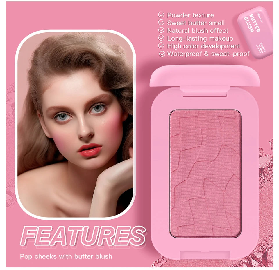 Bronzer Butter Bronzer for Dark Complexions Contour Palette with Matte Brown Shades for Nose Cheek and Profile Natural Nude Make
