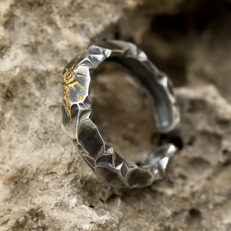 Men's Unique Ring Men's "Wishing Stone" Self-discipline Ring Trendy Brand Jewelry Boys' Ring Wholesale