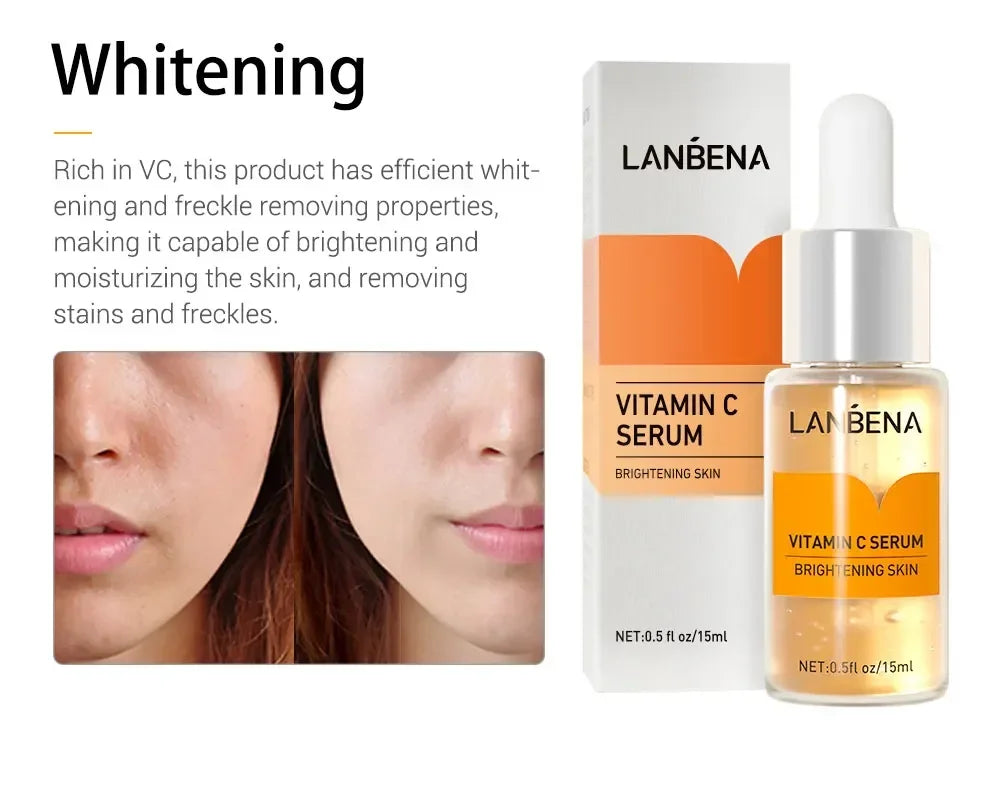 4 Kinds Moisturizing Facial Serum Deep Repair Face Skin Hyaluronic Acid Vitamin C Essence Fade Dark Spots Anti-Aging Skin Care