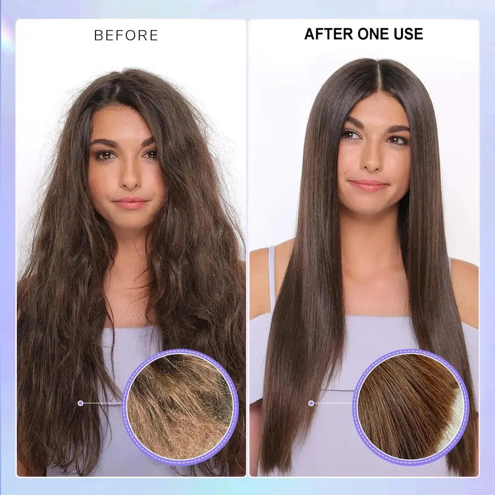 Magical Keratin Hair Mask 5 Seconds Fast Repairing Damaged Frizzy Hair Soft Smooth Shiny Deep Nourish Straighten Hair Scalp Care