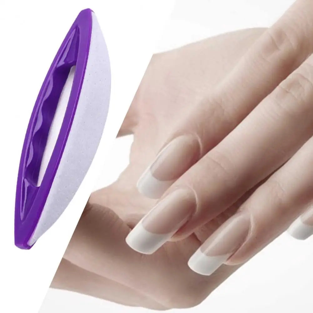 Nail Art Tools Good Professional Manicure Pedicure Polishing Brush Nailcare Waxing Brush Add Shine for Polishing