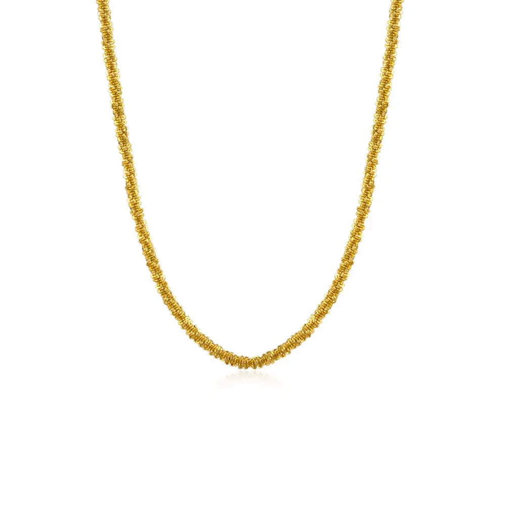 925 Sterling Silver Shiny Neck Chain Necklaces For Women Luxury Designer Jewelry Accessories Wholesale Items