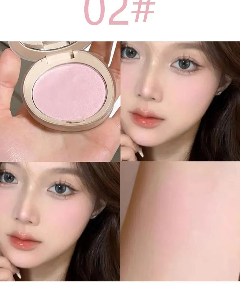 HERORANGEHR526 Monochromatic Blush Is Waterproof, Sweat-proof, Colorfast, and Durable. Six Colors Are Available.