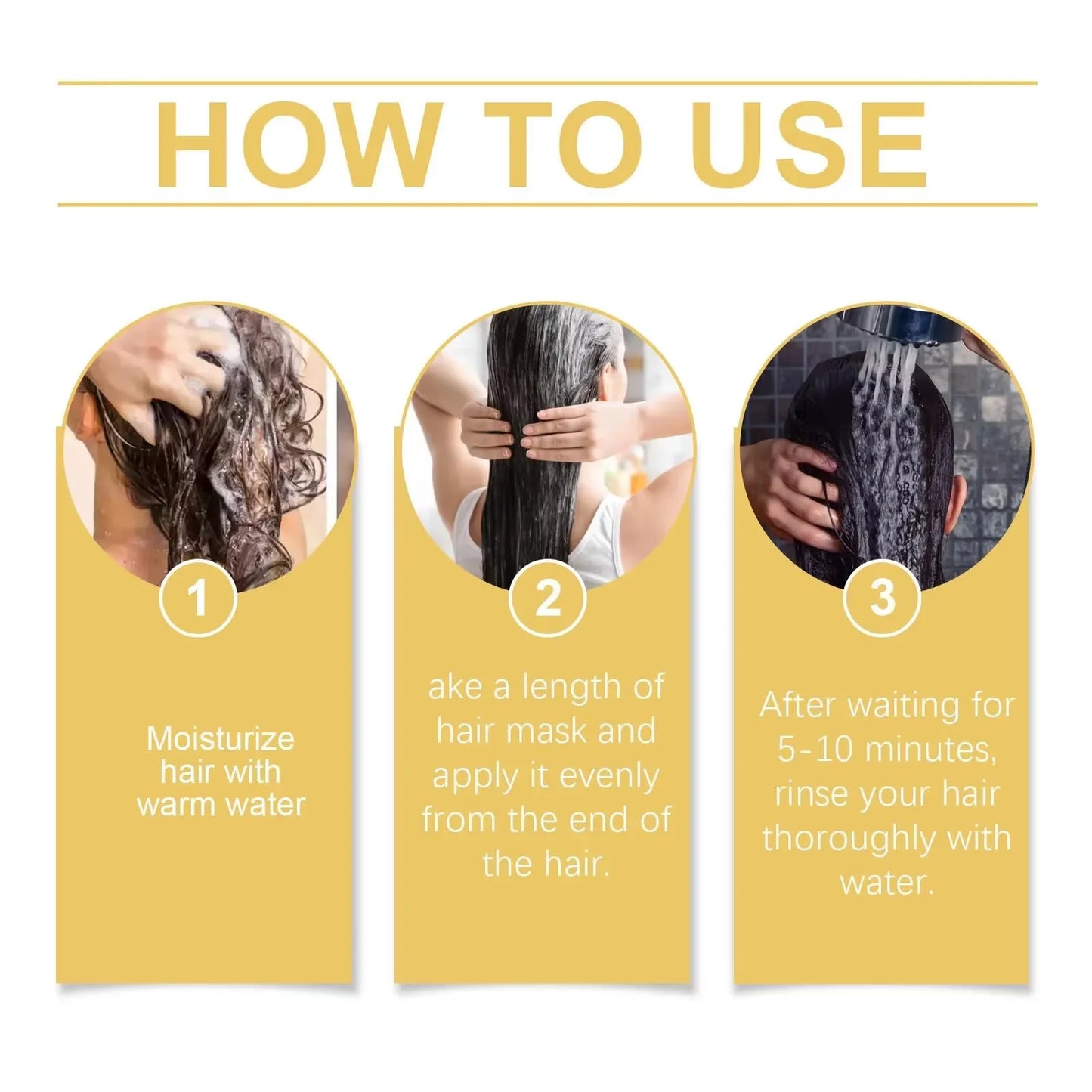 5 Seconds Magical Keratin Hair Mask Repair Damage Frizzy Soft Smooth Shiny Hair Deep Moisturizing Treatment Hair Root Scalp Care