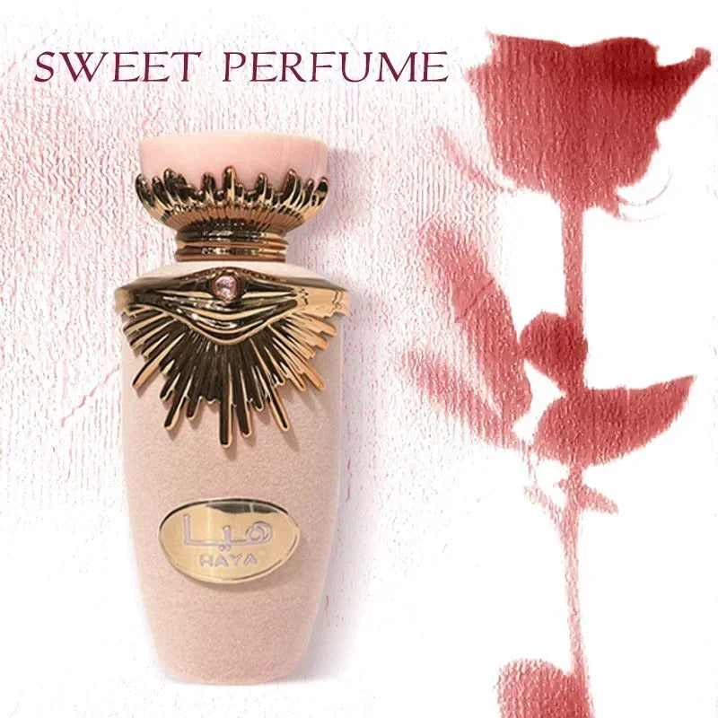 New 100ml Perfumes Arabes Original High Quality HAYA Fruit Eau De Toilette Long Lasting Smell Pheromone Transmission Dateable