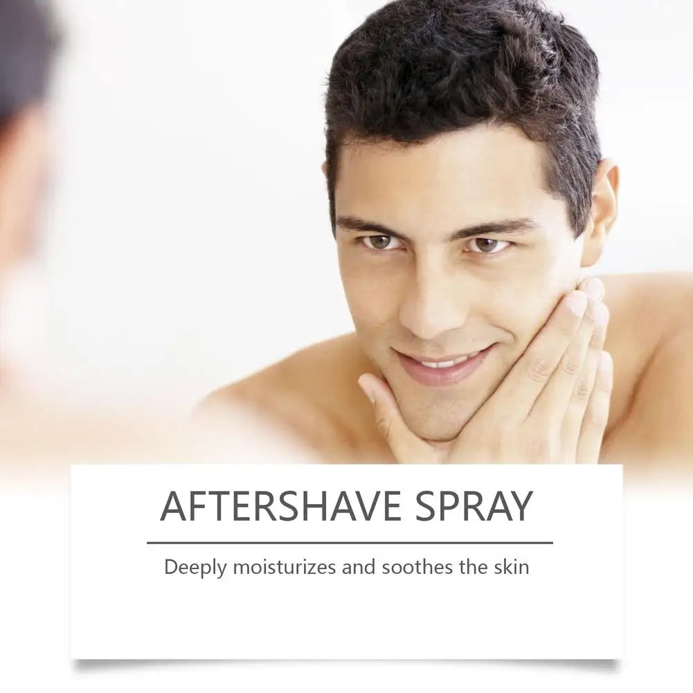 Men's After shave Spray Deep Moisturizing Hydrate Groomed Repair Soothing Damaged Beard Care Men's After Shave Spray