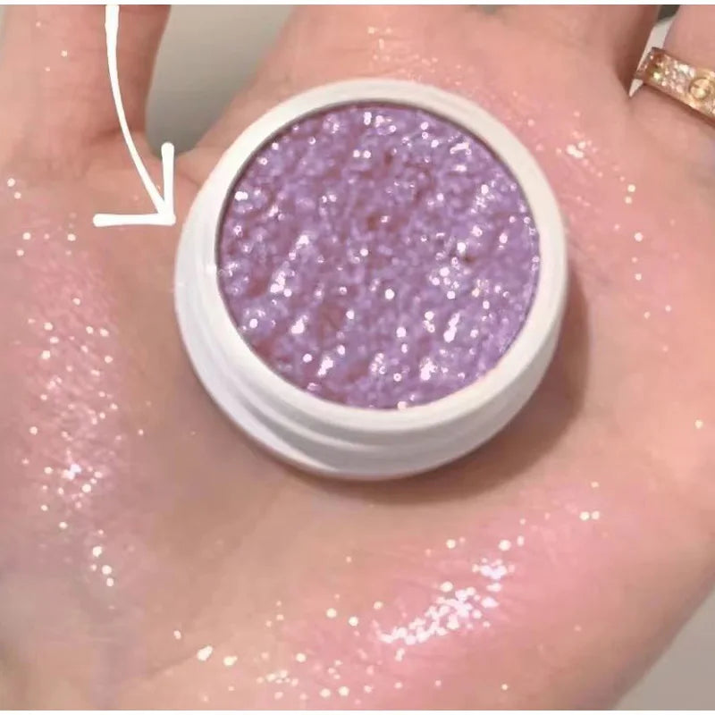 High Quality Matte Eyeshadow Palette Pearlescent Sequins Blush Eyeshadow Highlighter For Women