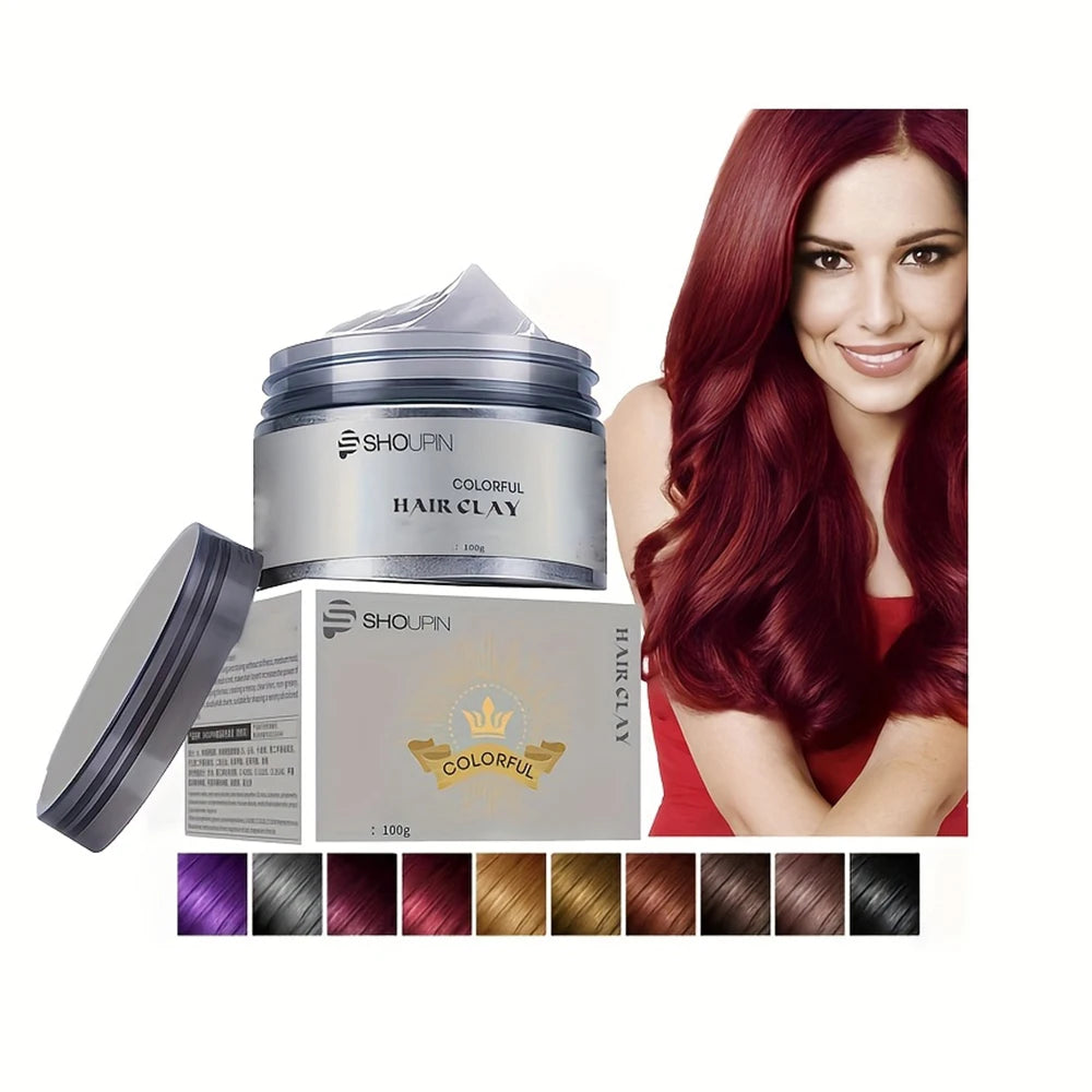 Hair Color Dye Cream Hair Dye Wax For Daily Party Cosplay Halloween DIY Hair Color Halloween Carnival/Mardi Gras/Masquerade