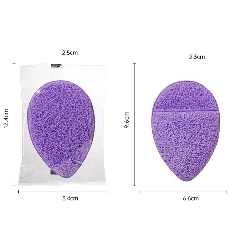 1PC Face Wash Cleansing Puff Soft Cosmetic Sponge Deep Facial Cleansing Mask Makeup Remover Cosmetic Puff Reusable Clean Tool