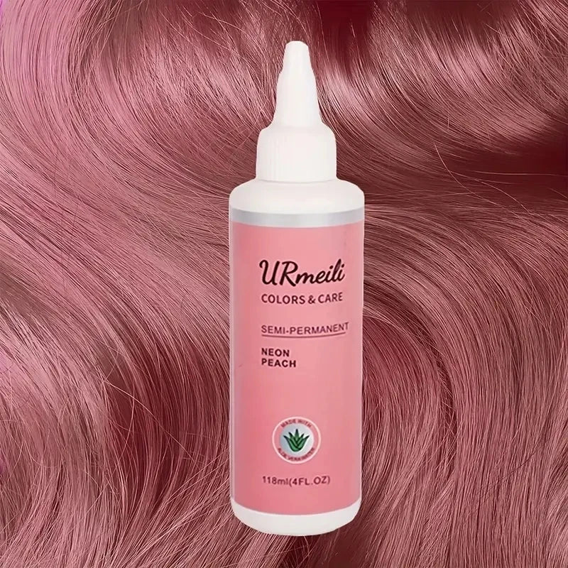 Natural Hair Color Cream Semi-permanent Hair Dye Product Halloween Lasting Barber Salon Household Herbal Hair Dey Cream for wig