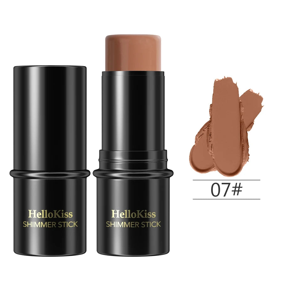 Highlighting Bronzer Stick Face Brightening Blusher Rouge Concealer Long Lasting Corrector 3D Nose Shadow Contouring Cosmetics