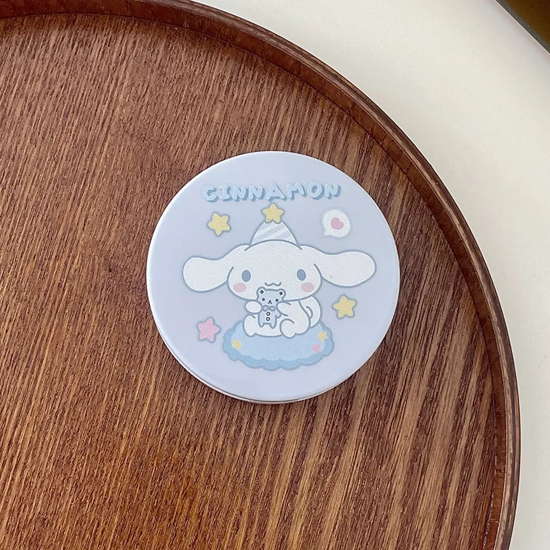 hello kitty color contact lenses Kuromi Sanrio contact cute kawaii eye contacts care box INS portable box with mirror anime